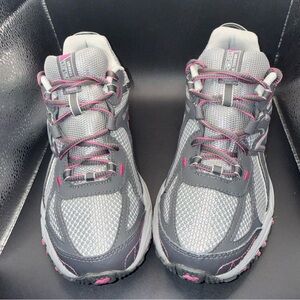 Size 9.5 - New Balance 411 Gray Trail Running Sneaker, WT411GP2, Clean, No Box